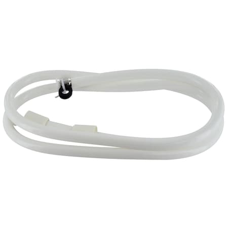 Valterra HOSE FOR HANDHELD SHOWERS, 72IN, NYLON WHITE PF276023